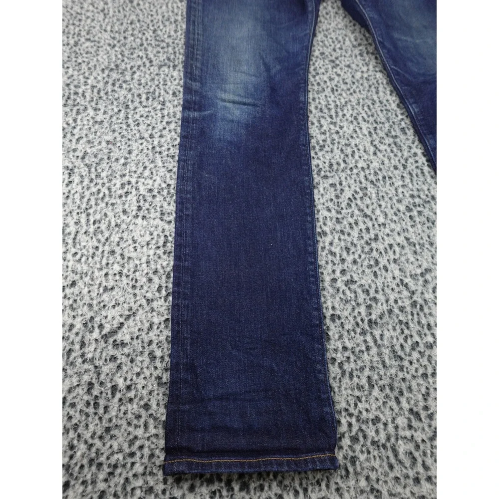 J.Crew 484 Slim Fit Jeans Mens 32x34 Dark Wash Japanese Kurabo Denim Indigo
